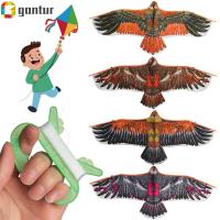 GANTUR ดีที่สุด DIY ของขวัญสำหรับเด็ก สายว่าว 30 เมตร ว่าว 1.1 ม. ของเล่น Flat Eagle นกบิน