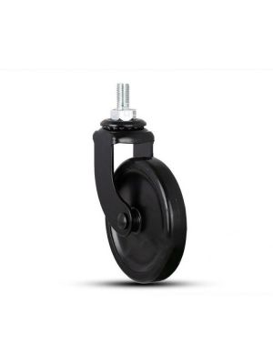 4 Pcs/Lot 3-inch Lead Screw Electrophoresis Universal/Brake Dining Wheel PP Casters Trolley Silent Wheels Furniture