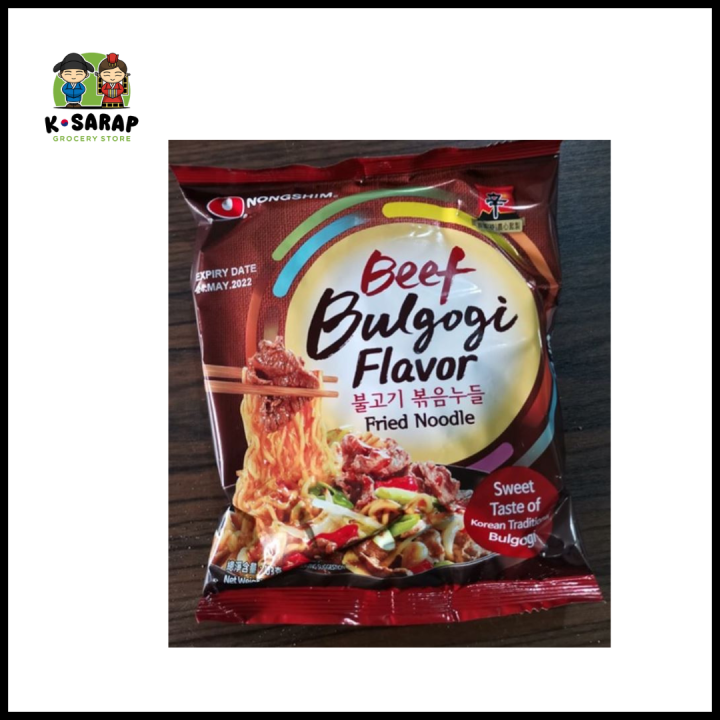 Nongshim Beef Bulgogi Flavor Fried Noodles 103g Lazada PH