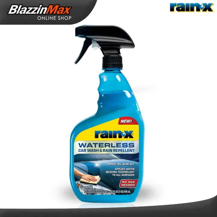 RainX Waterless Car Wash & Rain Repellent (946ml) Lazada PH