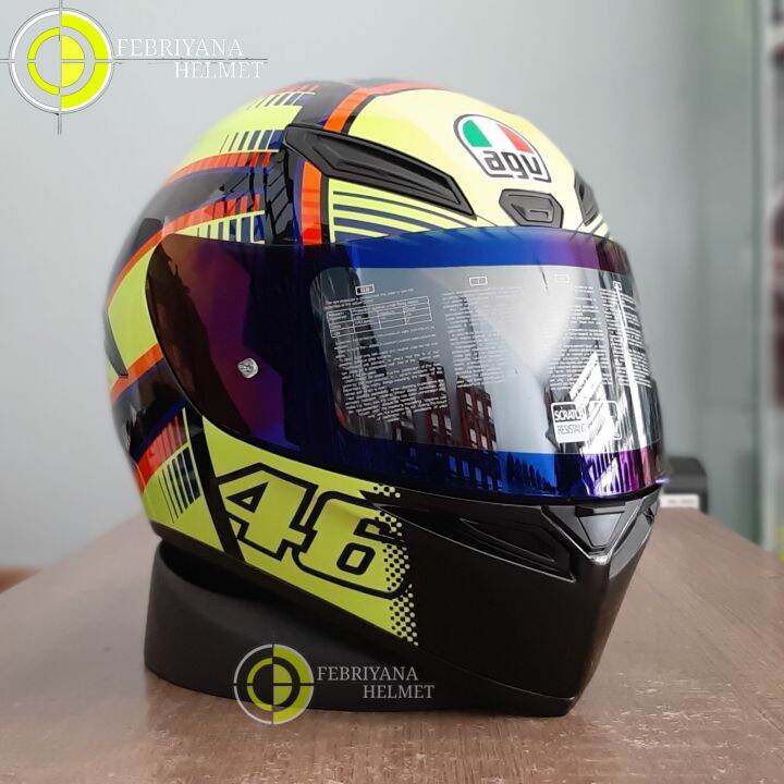 AGV K1 SOLELUNA 2015 PAKET VISOR IRIDIUM Lazada Indonesia