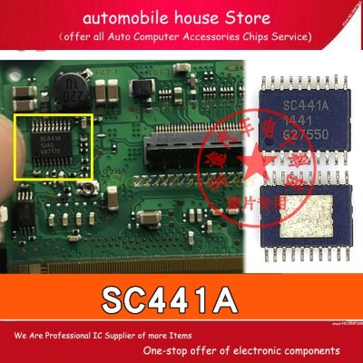 5pcs)SC441ATETRT SC441A TSSOP20 For Ford Maverick instrument black screen vulnerable electronic IC chip module Computer chip
