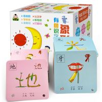 【CW】 504 Pages Chinese Flash Cards Kids Hieroglyphics Vocabulary Card Memory Game Early Educational 8x8cm