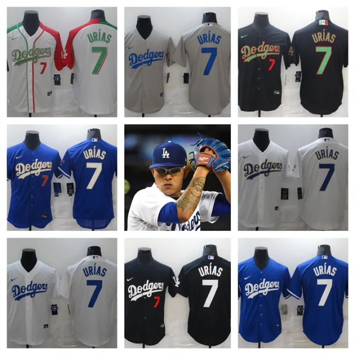 Most Popular MLB Los Angeles Dodgers Julio Urías Jersey เสื้อเบสบอลกีฬา