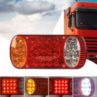 1PCS LED Car Truck Tail Light 12V 24V Turn Signal Indicator Stop Lamp Rear Brake Light for Trailer Caravan Lorry Car Taillight