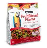 Zupreem FruitBlend 907กรัม (size L) สำหรับนกแก้วอเมซอน มาคอร์ กระตั๊ว และนกแก้วใหญ่ ส่งไว