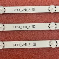 3pcs 8LED LED backlight strip for LG UF64_UHD_A HC430DGN-SLNX1 43UF6409 43UF6400 43UF640V 43UF6407 43UH610V 43UH619V 43UH603V