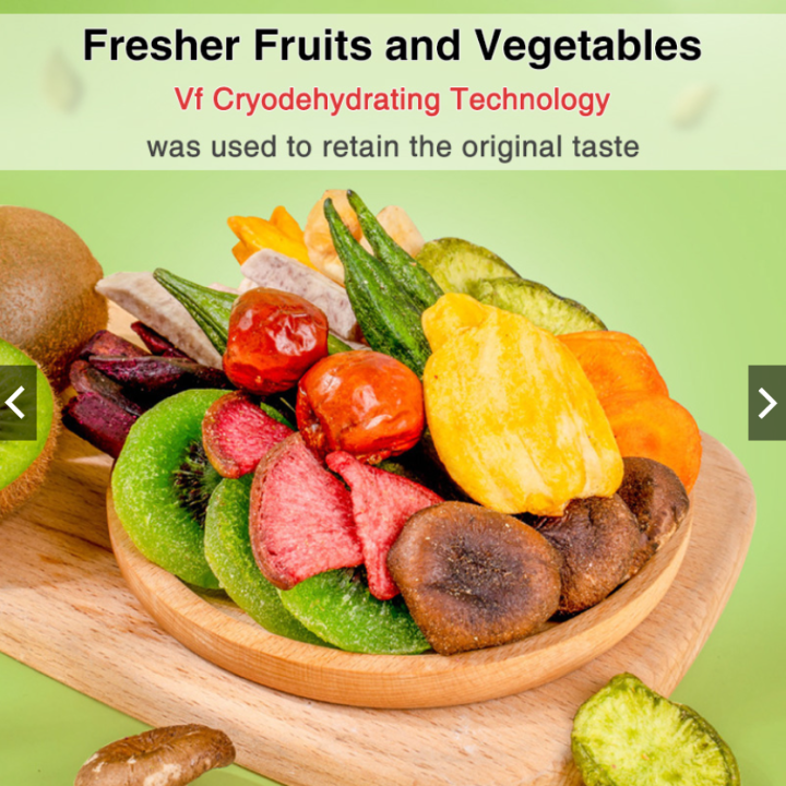 10in1 Unsalted Mixed Vegetables Mix Fruit and vegetable crisp dry