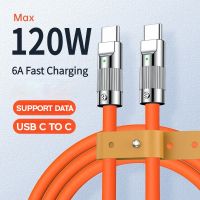 Original USB Type C To USB C Cable 1.5M USB C 120W Fast Charging Charger Wire Cord For Samsung Xiaomi Type-C USBC Cable