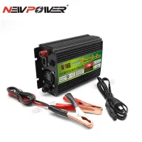 12VDC 500W ออฟกริดอินเวอร์เตอร์110V/220VAC แก้ไขไซน์เวฟอินเวอร์เตอร์พร้อมฟังก์ชั่นชาร์จแบตเตอรี่ AC ไฟกระโชก1000W