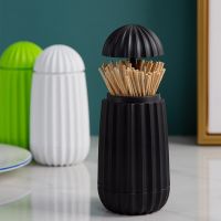 Plastic Cactus Toothpick Box Hand-pressed Toothpick Organizer Toothpick Cotton Swab Storage Box Decorative for Home Living Room