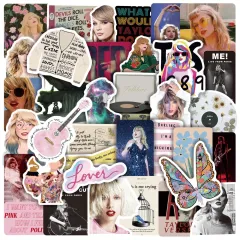 10/30/50/100pcs Singer Alison Swift Taylor Sticker Folk Song Decals  Graffiti Guitar Phone Laptop