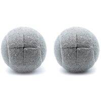 8 PCS Precut Walker Tennis Ball for Furniture Legs and Floor Protection, Heavy Duty Long Lasting Felt Pad Covering,Grey