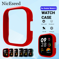 NicEseed เคสนาฬิกา PC สำหรับ Redmi Watch 3ฝาครอบป้องกันกันรอยขีดข่วนกันตกกันชนเปลือกกรอบกันกระแทกอุปกรณ์เสริมนาฬิกาอัจฉริยะตัวป้องกันฝุ่นกันกระแทก