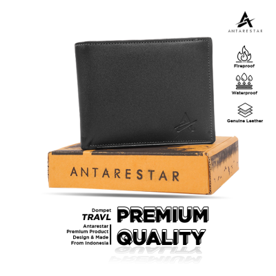 Antaestar ซีรีย์ชายการ์ดกระเป๋าสตางค์หนังอย่างเป็นทางการแบบพับได้