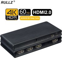 HDMI 2.0 Switch 3x1 HDMI Switch Splitter 3 IN 1 OUT UHD 4K 60Hz 3D HDR for PS3 PS4 PS5 Xbox Laptop PC To TV HD Monitor Projector