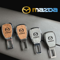 ข้อต่อเข็มขัดนิรภัยรถต่อปลั๊กคู่แบบอุดเสียงสำหรับ CX-4 CX-3มาสด้า CX-7 CX-7 MX-3 Mazda2 Mazda5 Mazda3