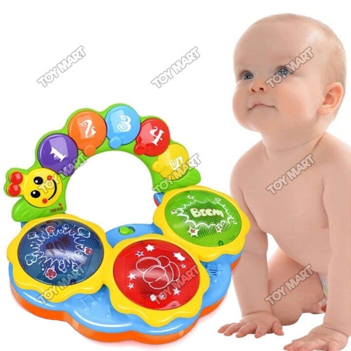 Rhythm Explorer Interactive Drumming Toy Light and Sound Effects