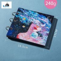 8K Oil Painting Stick Special Painting Paper Blank Painting Book 150X165MM Square Smooth Special Paper 240g Art Supplies Drawing Painting Supplies