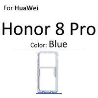 【☸2023 New☸】 gefeng ถาดช่องใส่ซิมการ์ดสำหรับขั้วต่อเครื่องอ่าน Huawei Honor 8 Pro Lite ช่องเสียบภาชนะ Adapter Micro Sd