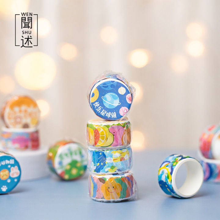 100-pcspack-kawaii-fruit-animals-face-dot-washi-stickers-round-stickers-dot-writing-washi-tape-for-diy-crafts-scrapbooking