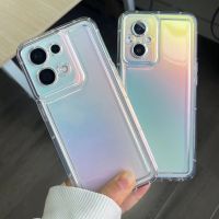 เคส OPPO Reno 8T 7Z 8 Z 5G OPPO Reno 7 8 Pro 5G เคส OPPO Reno 8 6 5G เคสหรูกันกระแทก OPPO Reno เคสมีช่องนิ่มใสกันกระแทก8Z เคส5G