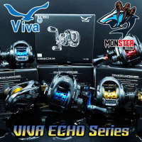 รอกหยดน้ำ วีว่า VIVA ECHO CASTING REEL ER100/EL100 (มีทั้งหมุนซ้ายและหมุนขวา)