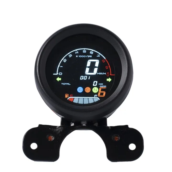 2022 Universal Moto Bike Speedometer For Scooter Yamaha KTM Exc Lcd