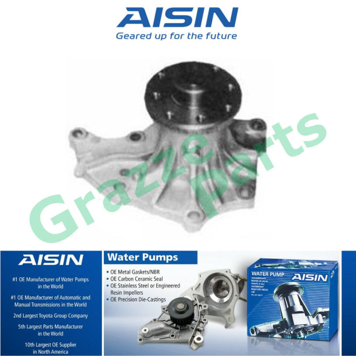 AISIN Engine Water Pump for Isuzu DMax 2.5 4JA1 HD DMax (Big Shaft