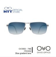 แว่นตากันแดด OVVO 3570 - 74B กรอบแว่นไทเทเนียม เลนส์ Zeiss เบา ทนทาน ไม่ก่อให้เกิดอาการแพ้ Handmade in EU