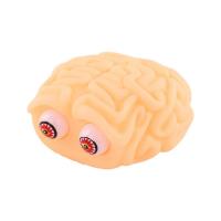 Eye Popping Toy Brain Shape Squeeze Pinch Toy Soft Squeeze Eyes Sensory Fidget Toys Birthday Gift for Boys Girls Children stylish