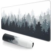 ﹍❁ Forest Trees Office Carpet Xxl Mouse Pad Gamer Black Mousepad Computer Tables Desk Mat PC Laptop Keyboard Gaming Mats Mause Ped