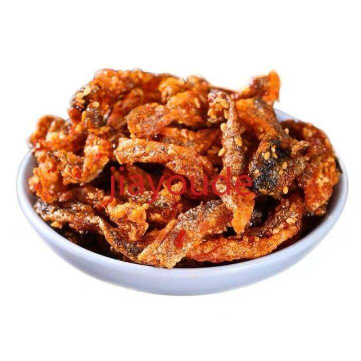 Crispy Crispy Fish Skin Crispy Snacks Instant Spicy Crispy Fish Skin
