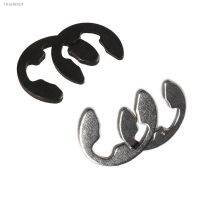 ﹍ E-Clip Snap Rings M1.2M2.5M3M4M5M6M8M10M15 Stainless Steel Carbon Steel E Clips Washer Circlips for shaft