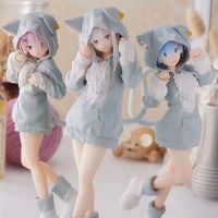 Another World From Zero Rem Ram Emilia Parker Beast Ear Clothes Figure 【AUG】