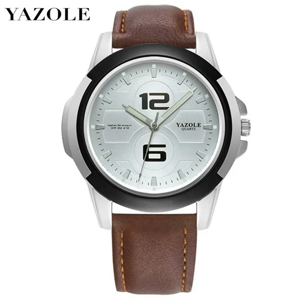 YAZOLE 418 Top Luxury นาฬิกาข้อมือมียี่ห้อสำหรับ Man แฟชั่นผู้ชายกีฬา