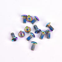 minglieyue2 12pcs M5x10mm Disk BRAKE Rotor bolts จักรยานเบรค Disc Rotor screw