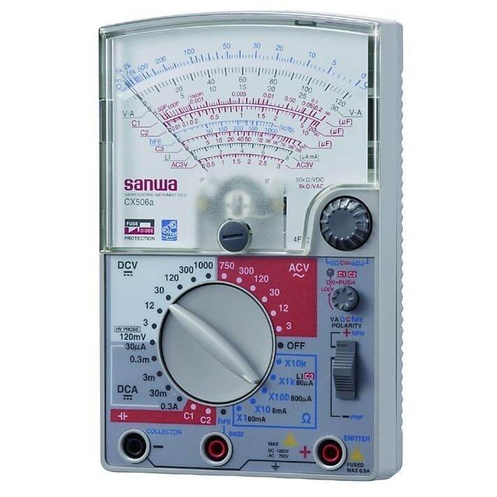 Analog Multimeter Sanwa CX506A AVOMETER Multitester Lazada Indonesia