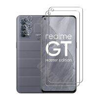 (Hulux electron)  (2 2) สำหรับ Realme GT / GT Master / GT Neo 2 5G (2ชิ้น) กล้องเลนส์ฟิล์มแอมป์; (2ชิ้น) กระจกนิรภัยป้องกันหน้าจอป้องกัน