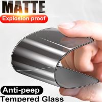 Ceramic Matte Anti-peep Tempered Glass For Samsung A73 A72 A71 A70 A53 A52S A50 A33 A32 A31 Screen Protector Privacy Glass Film