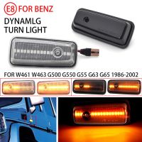 Sequential Flashing LED Turn Signal Side Marker Light Blinker For Mercedes-Benz G-Class W463 W461 G500 G550 G55 G63 G65 Ambe