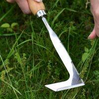 Weed Cutter Metal Plants Mowing Sickle Knife L Shaped Plastic Handle Weed Remover Weeding Sickle Garden Weeder Yard Lawn Tools