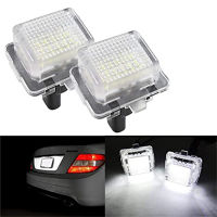 Car Accessories LED License Number Plate Light Bulbs For Benz W204 5D W212 W216 W221 W207 CanBus No Error Rear License Tag Light