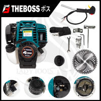 THEBOSS เครื่องตัดหญ้าสะพายหลัง 4 จังหวะ รุ่น TB-350 1.4HP สตาร์ทง่าย Easy Start  การันตี นำเข้าจากไต้หวันมีประกันศูนย์ สินค้าตรงปก100%