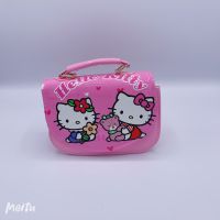 กระเป๋าเด็ก Hello Kitty กระเป๋าสะพายเด็ก กระเป๋าเด็กผู้หญิง หนัง PU แท้ ทน คุณภาพดี