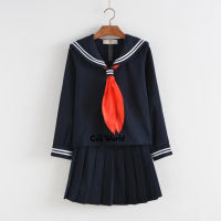 S-5XL Jigoku Shoujo Enma Ai Summer Sailor Suit School Uniform Students Cloth Tops Skirts Anime Cosplay Costumes