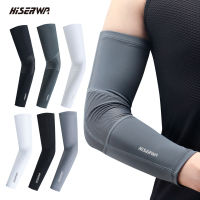 1 Pair Ice Silk Arm Sleeve UV Protection Cycling Sleeves Men And Women Arm Elbow Cover Outdoor Basketball Breathable Sleeve Cuff Sleeves