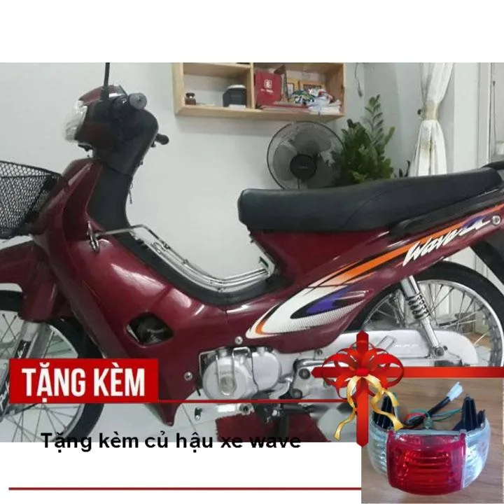 Honda Wave Alpha lốc đen huyền thoại gần 20 tuổi vẫn cực kì giữ giá