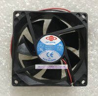 อุปกรณ์เสริมสำหรับลิฟต์ Fnhg/พัดลมตัวแปลงความถี่ DF4808BA-4 DC48V ควบคุมคุณภาพของพัดลมตู้ขนาด8ซม.