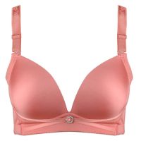 【jw】✒﹍  2018 New Size 36 38 40 42 44 B C Cup Seamless Push Up Adjustable Thin Large Single-bra Wire